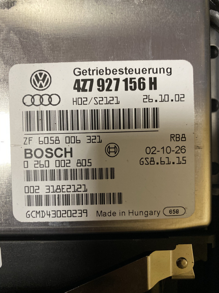 Блок управления АКПП на Audi A6 Allroad Quattro C5 - фото 3 - id-p133347620