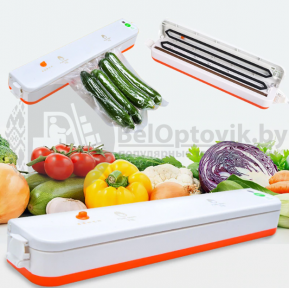 Вакуумный упаковщик (запайщик) FreshpackPro 10 пакетов для вакууматора. Еда в вакуумной упаковке сохраняет
