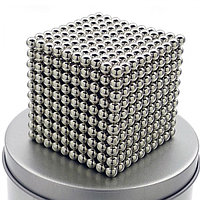 Неокуб 1000 шариков 5 мм, стальной в металлической коробке