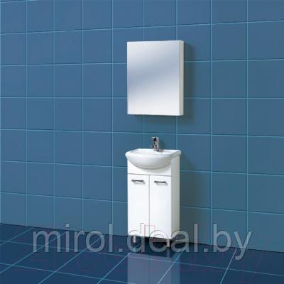 Шкаф с зеркалом для ванной Акваль Паола 50 / EP.04.50.01.N - фото 4 - id-p137369499