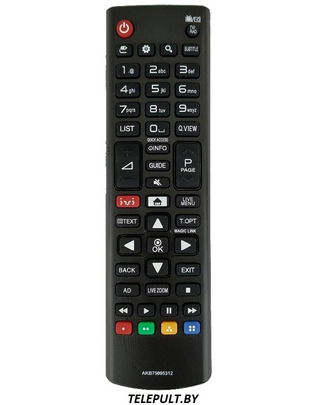 Пульт LG AKB75095312 ivi