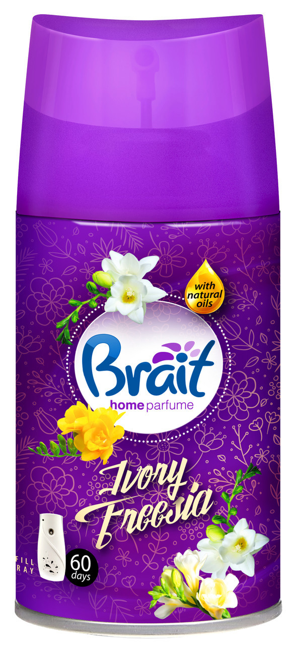 Вкладыш для автоматического освежителя воздуха Brait "FRESH LINEN" (250 мл) - фото 9 - id-p58769293