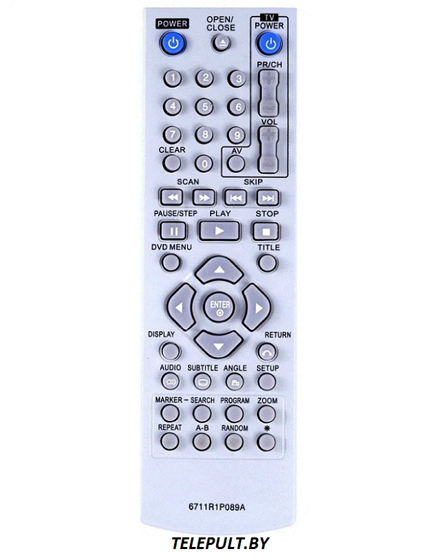 Пульт LG 6711R1P089A DVD