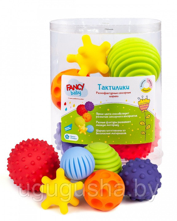 Игрушка развивающая Fancy Baby "Тактилики" - фото 1 - id-p137485844