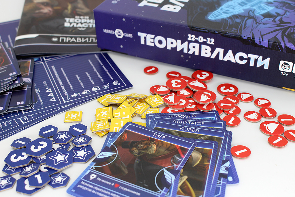 Настольная игра Теория Власти. Компания Muravey Games - фото 3 - id-p137486631