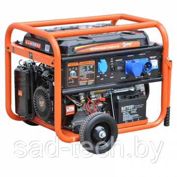 ЭЛЕКТРОСТАНЦИЯ SKIPER LT9000EB-ATS (6.5КВТ, 1X220В/16А, 1Х220В/32А, ATS, КОЛЕСА, ЭЛ./СТАРТ), фото 2