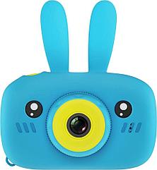 Детская цифровая камера GSMIN Fun Camera Rabbit (голубая)