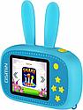 Детская цифровая камера GSMIN Fun Camera Rabbit (голубая), фото 2