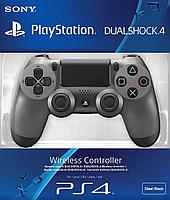 Геймпад PS4 беспроводной DualShock 4 Wireless Controller (Steel Black) (Реплика)