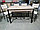 Стол обеденный раскладной Амелис М84 в стиле лофт (цвет дуб Наоми), фото 5