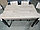 Стол обеденный раскладной Амелис М84 в стиле лофт (цвет дуб Наоми), фото 4