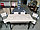 Стол обеденный раскладной Амелис М84 в стиле лофт (цвет дуб Наоми), фото 6