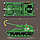 100085 Конструктор Quanguan "Самоходная артиллерийская установка СУ-76", 601 деталь, аналог LEGO (Лего), фото 7