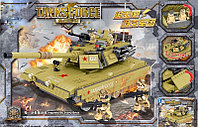 QL0130 Конструктор Zhe Gao Tanks Force, Танк Type96А, 1065 деталей, Аналог Лего