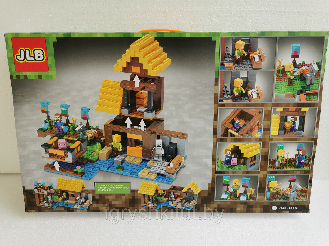 Конструктор My World "Фермерский коттедж", 546 деталей, аналог Lego, арт.10813 - фото 4 - id-p135914620