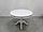 Стол обеденный круглый раскладной Фабрицио из массива (тон 9, белая эмаль), фото 2
