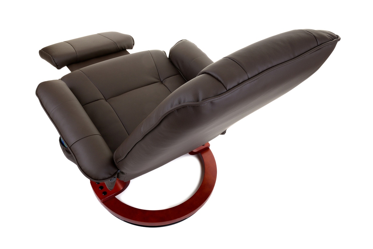 Кресло вибромассажное Calviano с подъемным пуфом и подогревом Funfit 2159 - фото 8 - id-p137536306