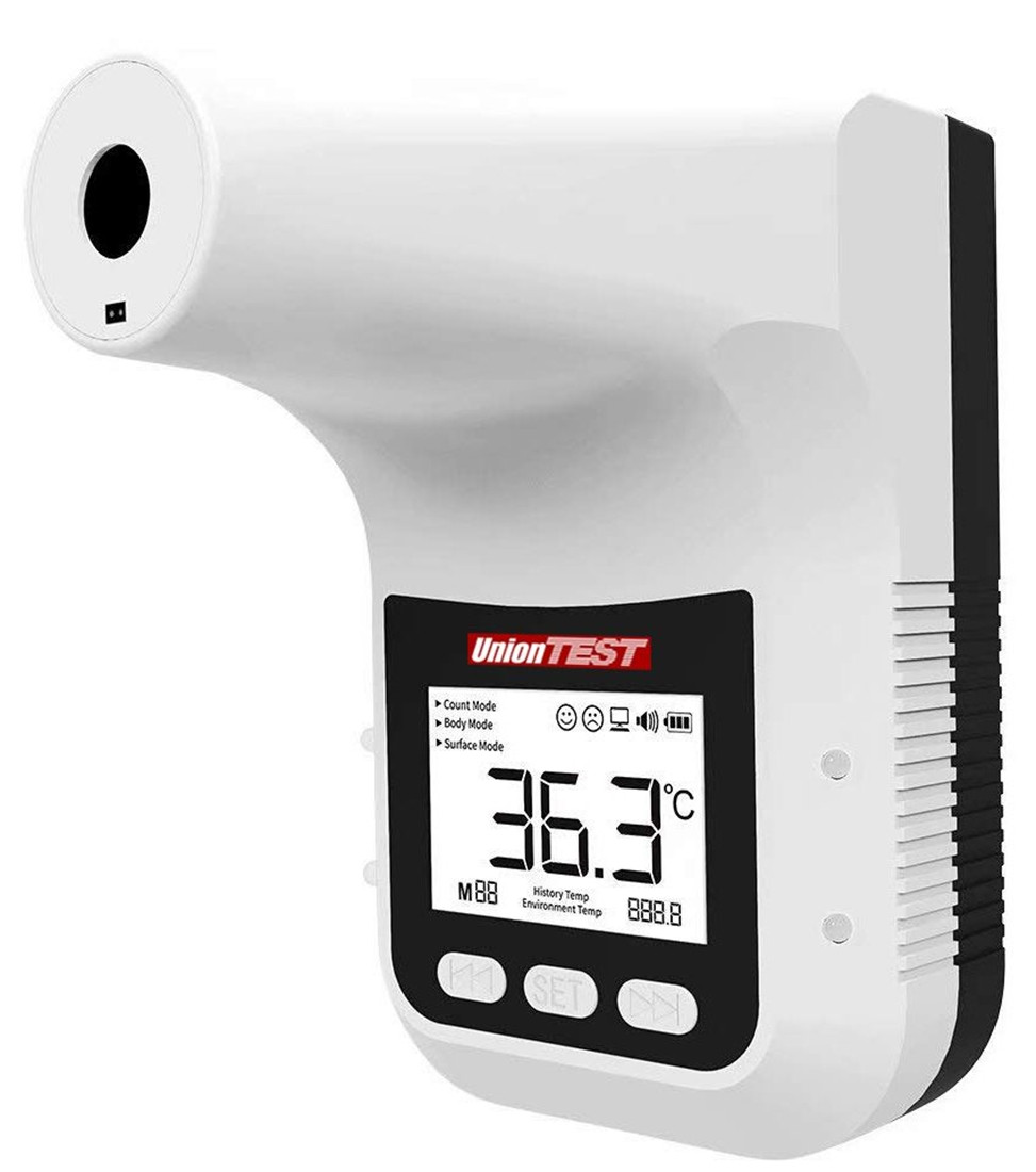 K3 Pro Термометр автоматический инфракрасный для контроля посетителей UnionTest - фото 1 - id-p136976158