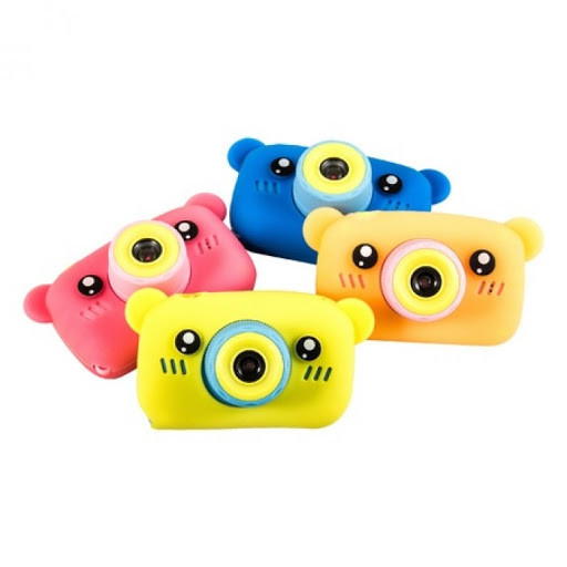 Детская цифровая камера GSMIN Fun Camera Bear (цветные)