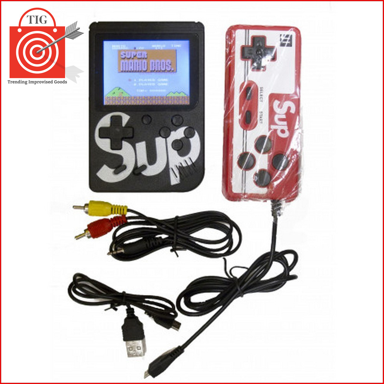 Приставка Sup Gamebox 8 BIT 400 в 1 с джойстиком - фото 9 - id-p137545669