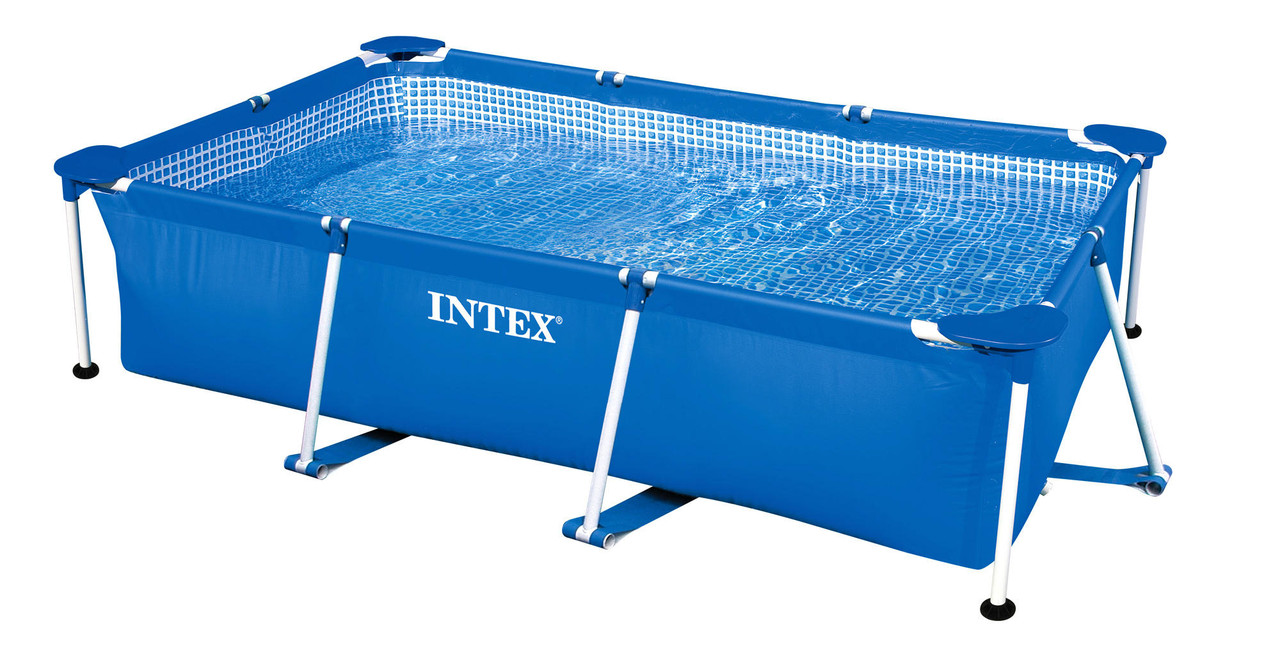 Каркасный бассейн Intex 28272 Rectangular Frame Pool 300x200x75 - фото 1 - id-p137547321