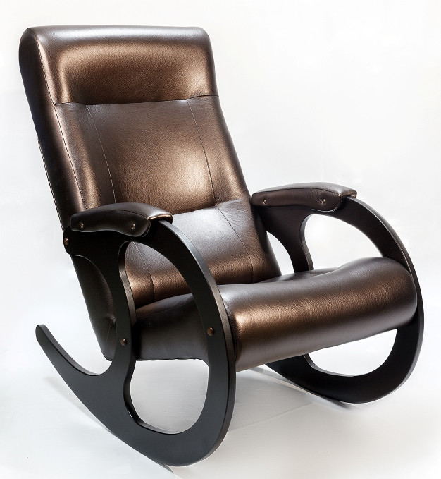 Кресло-качалка Бастион 3 Dark Brown - фото 1 - id-p137552168