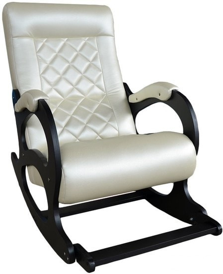 Кресло-качалка Бастион 2 Ромбус с подножкой (bone)