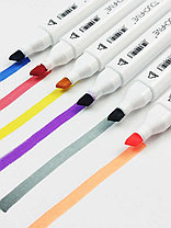 Маркеры для скетчинга Touch, набор 60 цветов (двухсторонние), фото 3