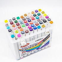 Маркеры для скетчинга Touch, набор 60 цветов (двухсторонние), фото 2