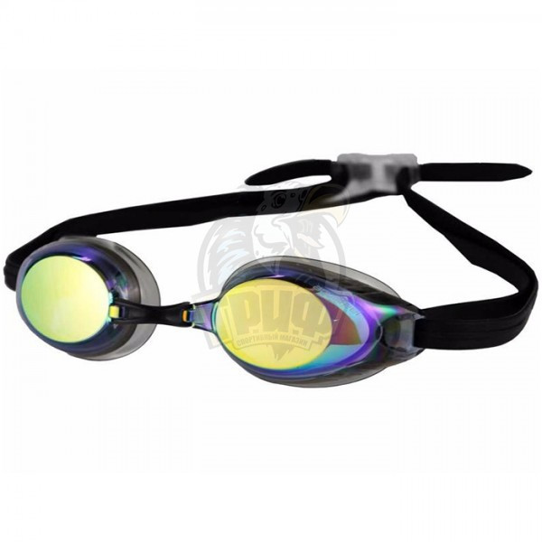 Очки для плавания Aquafeel Glide Mirror (черный/золотистый) (арт. 4118-33) - фото 1 - id-p128631441