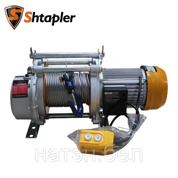 Лебедка электрическая тяговая стационарная Shtapler KCD 1000/500кг 35/70м 380В
