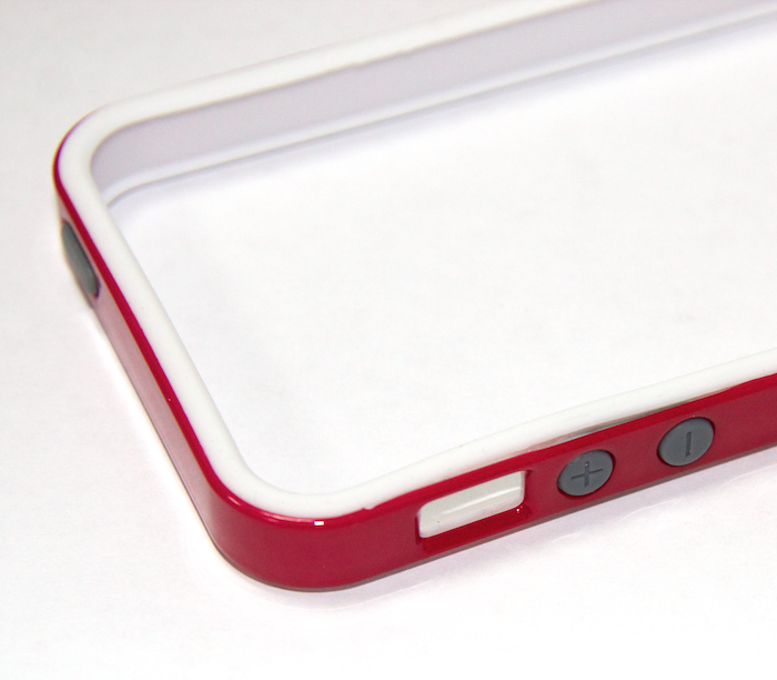 Бампер SGP Neo Hybrid EX Slim Apple Iphone 5 / 5s / SE White/Red (копия) - фото 2 - id-p137611413