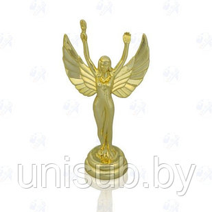 Победа жен фигура золото Н-137мм (основание и крепеж заказывается дополнительно)