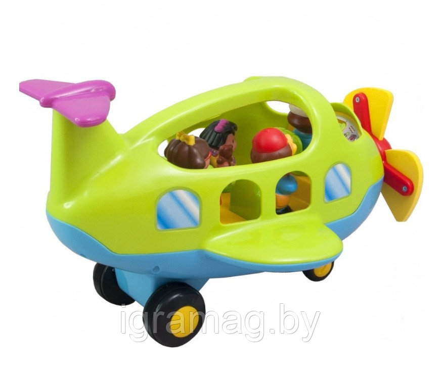 Развивающая игрушка Самолет путешественник со светящимся пропеллером - фото 5 - id-p137618362