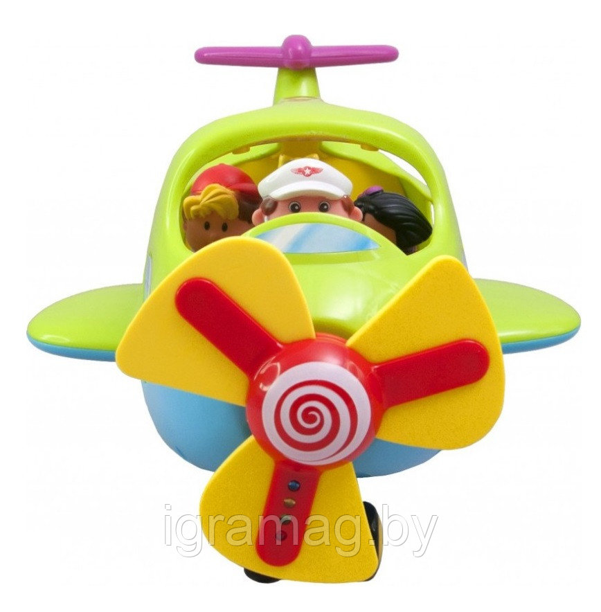 Развивающая игрушка Самолет путешественник со светящимся пропеллером - фото 7 - id-p137618362