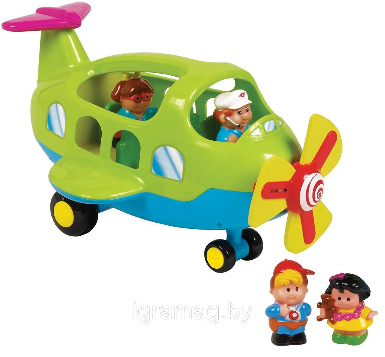 Развивающая игрушка Самолет путешественник со светящимся пропеллером - фото 9 - id-p137618362