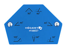 HOEGERT Шестигранный магнитный угольник для сварочных работ 11,5кг - HOEGERT (HT3B657)