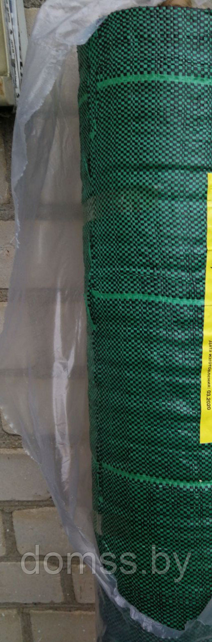 Агроткань 100гр/м2 цвет зеленый, Рулон 3,2х50м