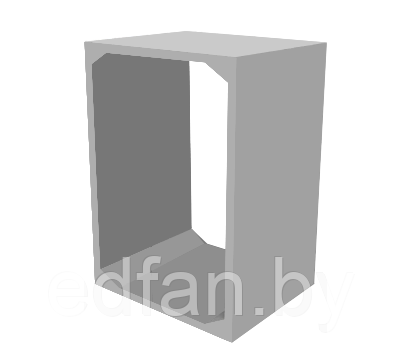 Звено трубы прямоугольное  3П7.200