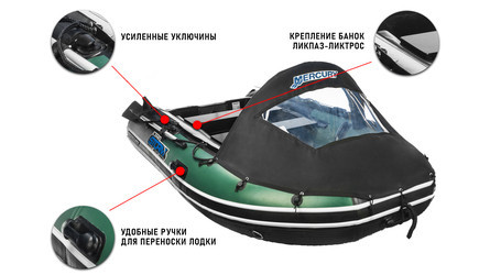 Надувная лодка Stormline Airdeck Extra 240 - фото 8 - id-p137657641