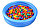 Мячики - шарики для сухого бассейна Intex 49600 Fun Ballz (100шт/8см), фото 3