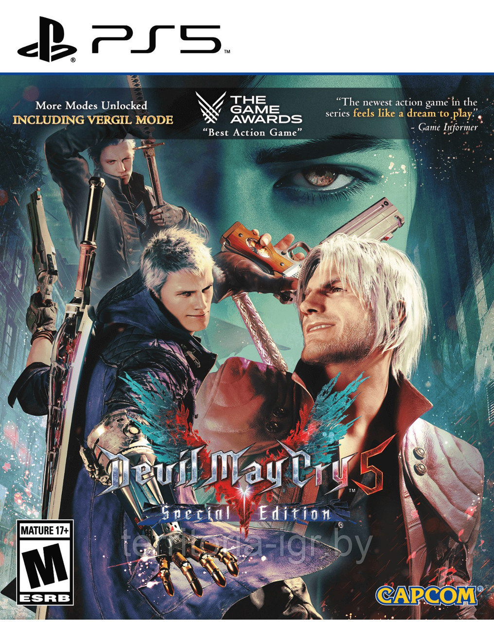 Devil May Cry 5. Special Edition Sony PS5 (Руссие субтитры) - фото 1 - id-p137684771