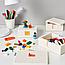 БЮГГЛЕК LEGO® контейнер с крышкой, 3 шт., белый, фото 4