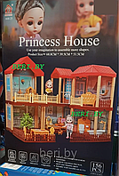 668-25 Домик для кукол, Princess House, игровой кукольный домик с мебелью и куклой