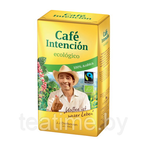Кофе молотый Café Intencion Ecologico 500г 100% Арабика - фото 1 - id-p137713980