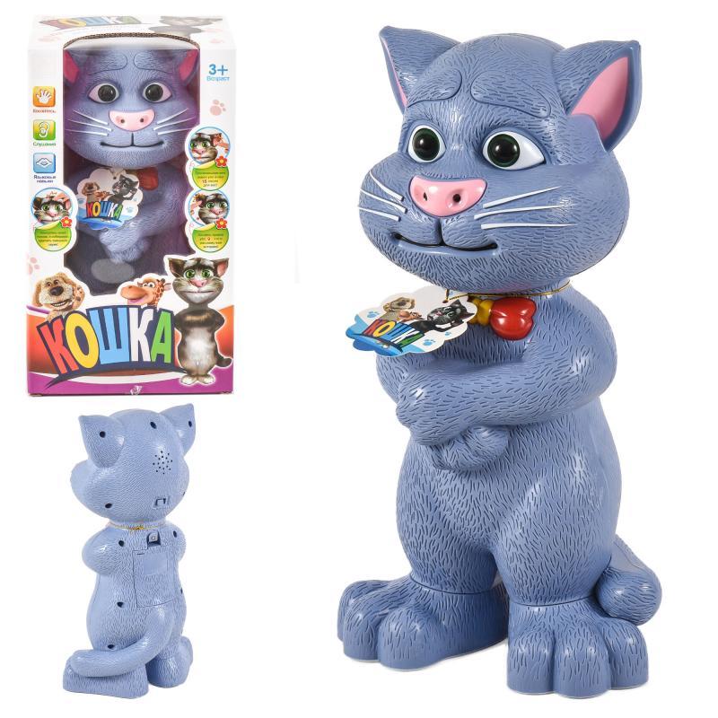 Интерактивная игрушка Кот Том (30 см) повторяшка, арт.G140530(H215A)