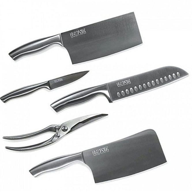 Набор Xiaomi Nano Knife 4 ножа и ножницы, фото 1
