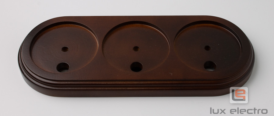 Рамка 3-ая Verona из берёзы, тонировка "Орех" (коричневый) - фото 1 - id-p137738265