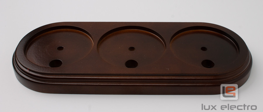 Рамка 3-ая Verona из берёзы, тонировка "Орех" (коричневый) - фото 2 - id-p137738265