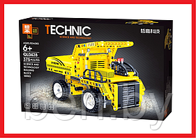 QL0428 Конструктор Technic "Самосвал", 375 деталей, Аналог Лего